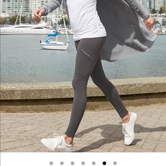 athleta gray leggings